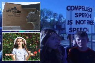 Students protest 'furries'