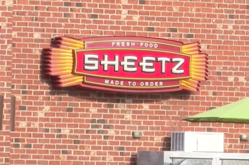 Sheetz sign on building 