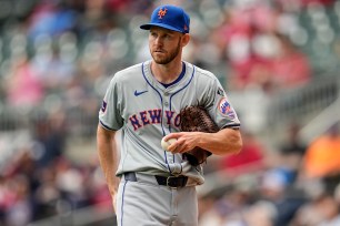 Tyler Jay pitched the final two innings of the Mets’ 16-4 victory over the Braves.