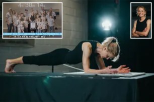 Ggrandmother DonnaJean Wilde just broke the Guinness World Record for the longest time in an abdominal plank position for a female. 