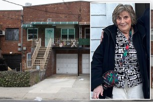 Joan Behan; her home and driveway in Gravesend, BK