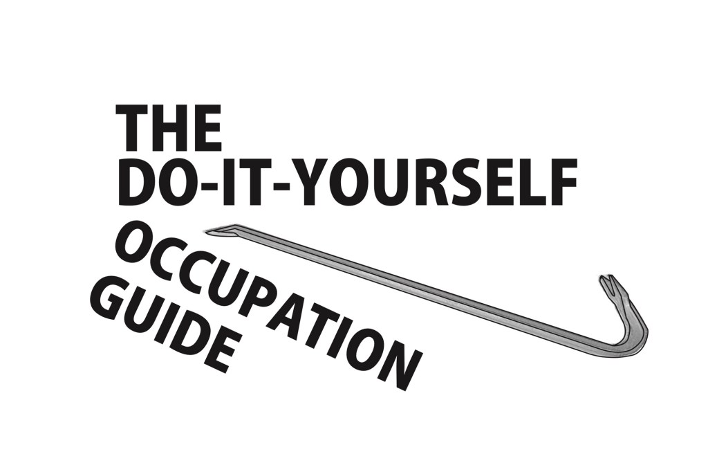 Cover of the Do-It-Yourself Occupation Guide featuring a crowbar.