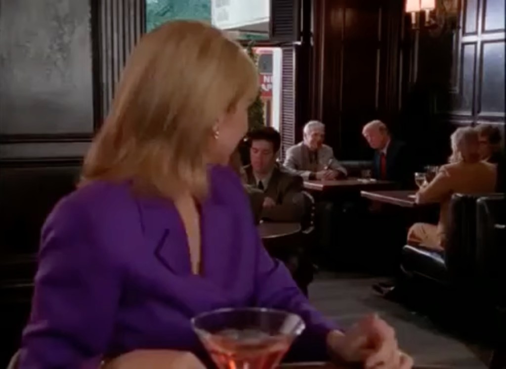 Samantha Jones and Donald Trump on Sex and the City