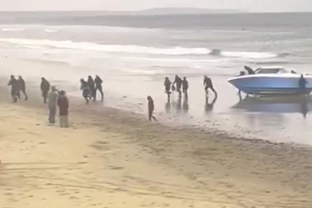 Local leaders raising concerns after boat with migrants runs ashore in Carlsbad.