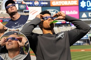 Yankees solar eclipse
