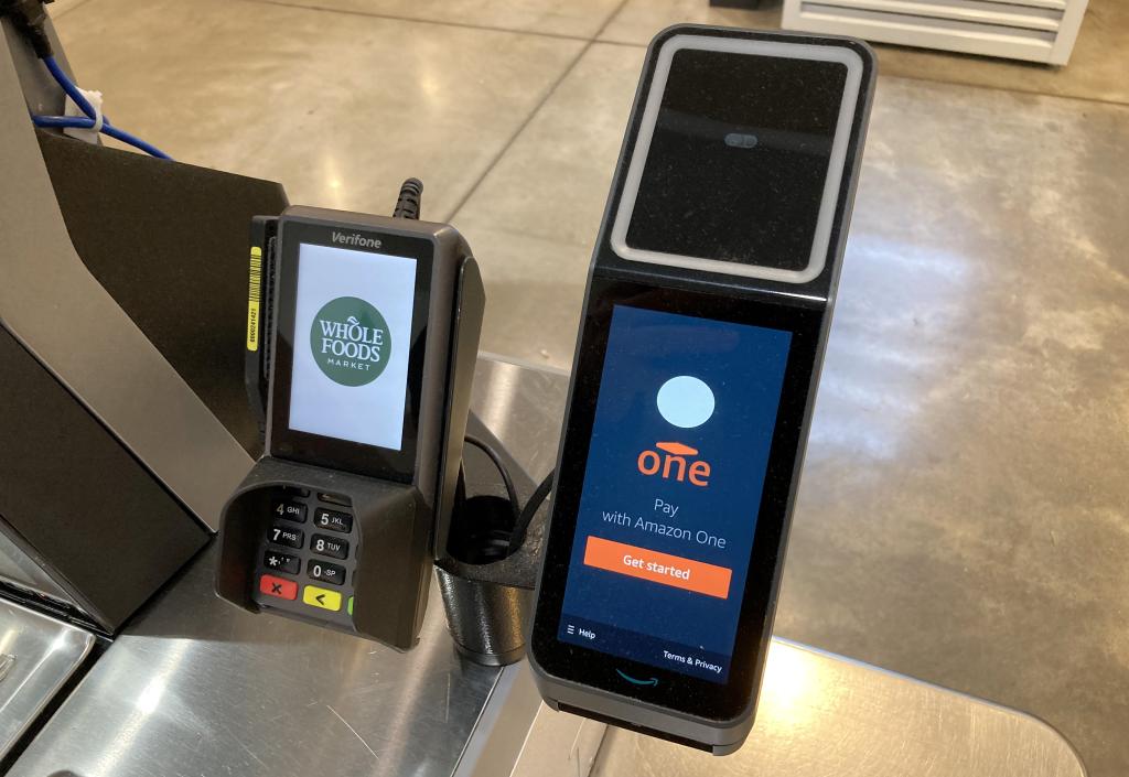 Palm reading payment tech has also been implemented at Whole Foods.
