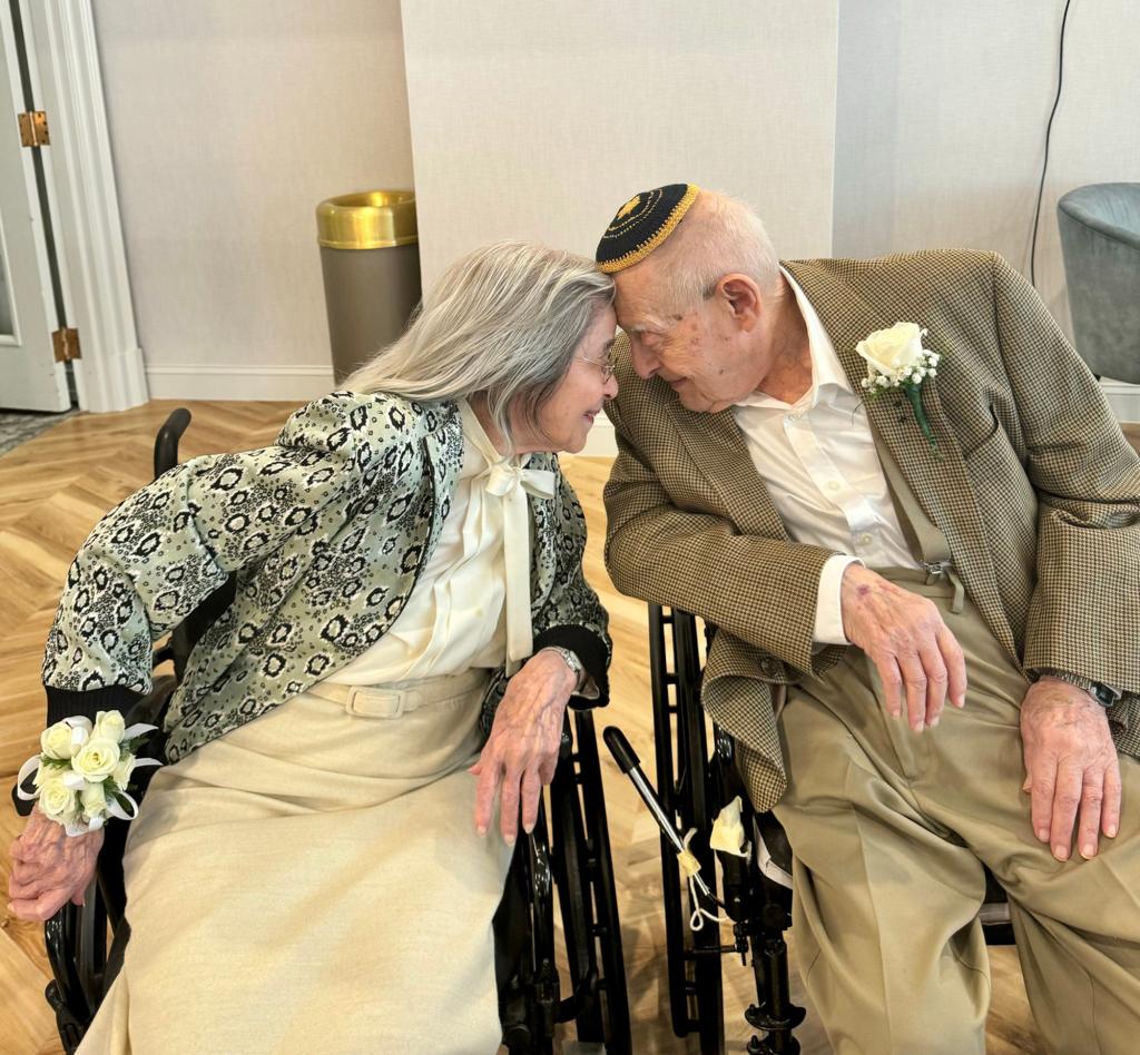 Marjorie Fiterman, 102, and Bernie Littman, 100, were married on May 19, 2024, in Philadelphia. The two had been in a relationship for the past nine years.