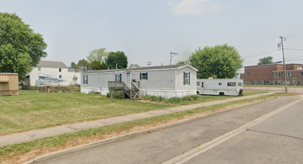 The home on Market Street in Marietta, Ohio,  where Leccesse met with many of her clients over the last two years