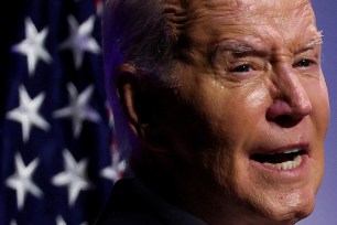 President Joe Biden speaks at the National Museum of African American History and Culture in Washington, U.S. May 17, 2024