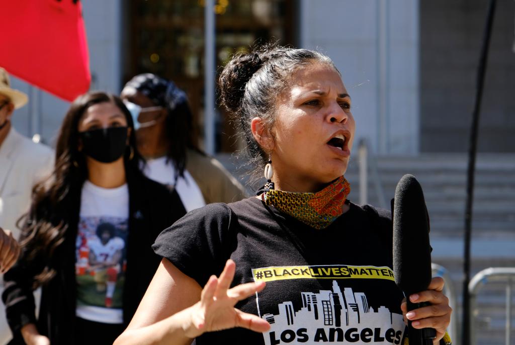 Melina Abdullah, head of Black Lives Matter Grassroots.