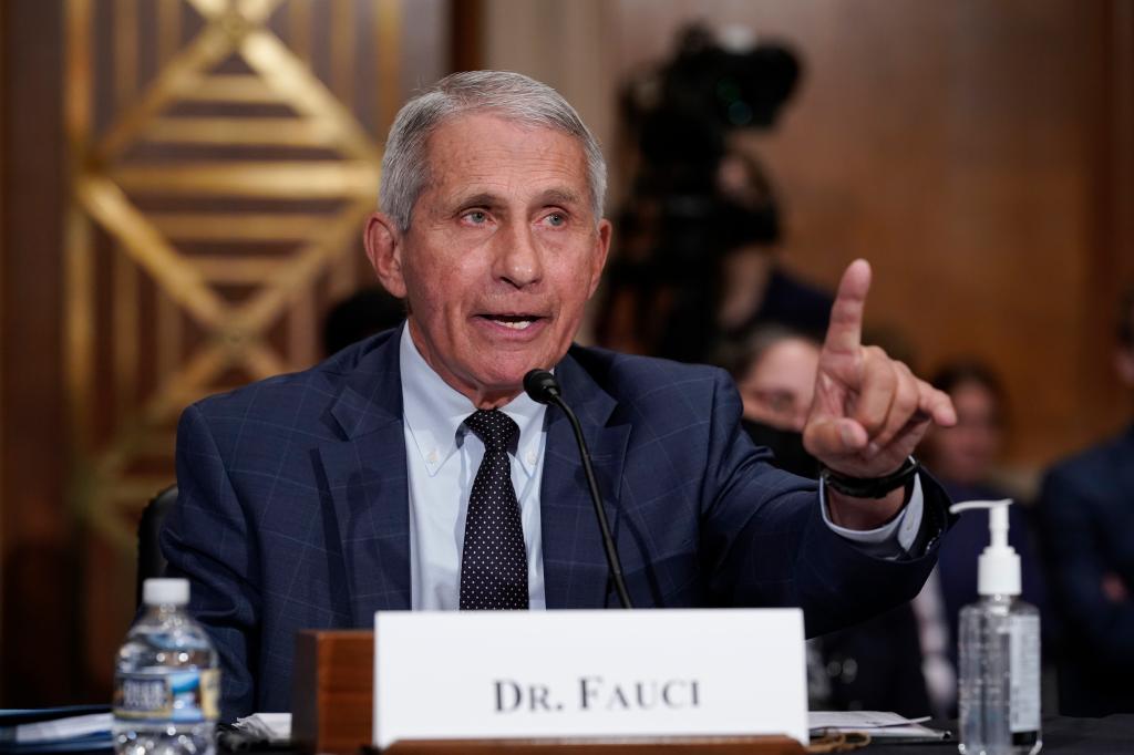 Top infectious disease expert Dr. Anthony Fauci responds to accusations by Sen. Rand Paul, R-Ky., as he testifies before the Senate Health, Education, Labor, and Pensions Committee, July 20, 2021 on Capitol Hill in Washington, DC.