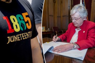 Alabama Gov. Kay Ivey has again authorized Juneteenth as a state holiday, while legislative efforts to make it a permanent holiday in the state have so far faltered.