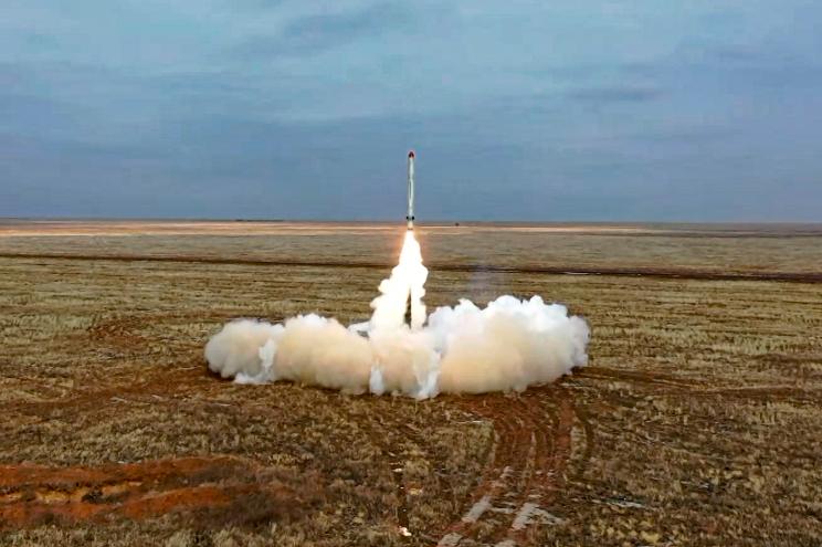 Russian Iskander-K missile launched during a military exercise