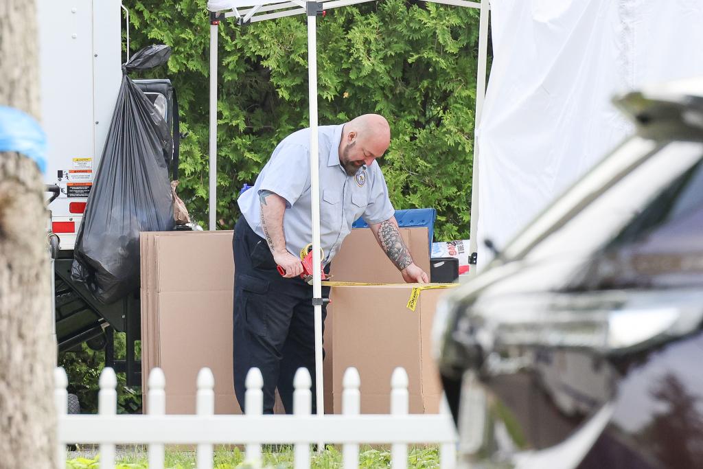 Search at Rex Heuermann's home. 