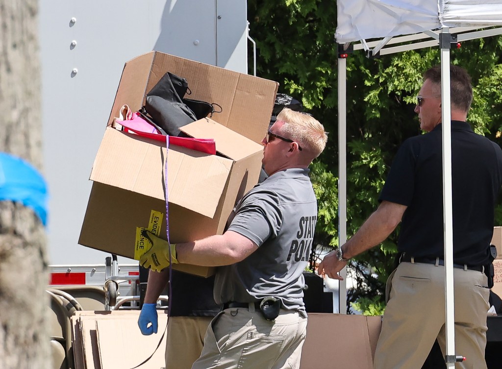 Search of Rex Heuermann's home. 