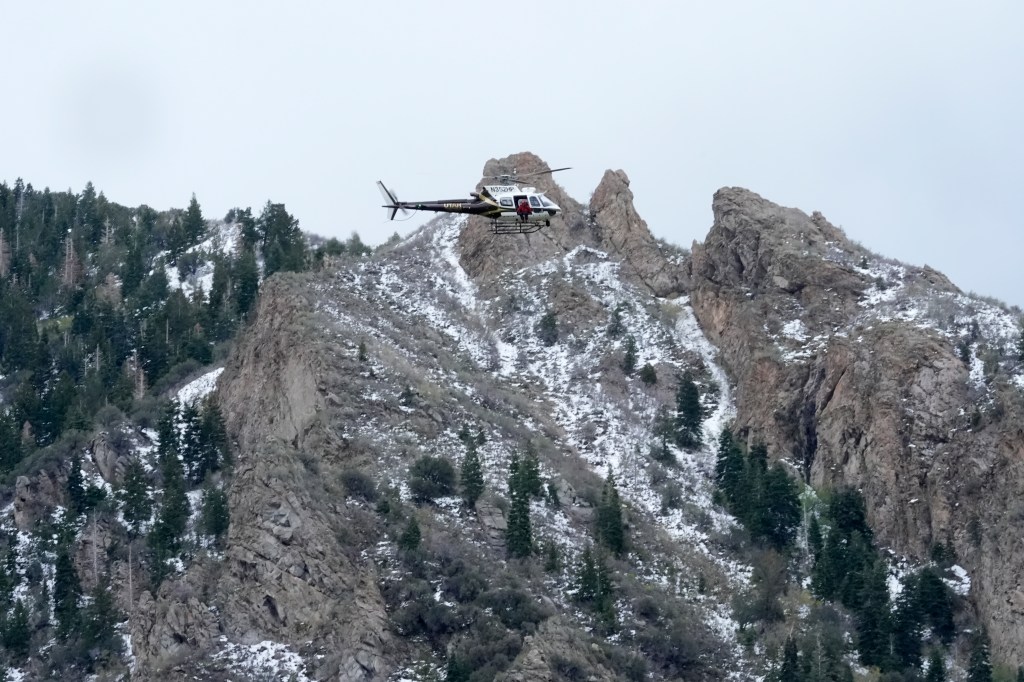 rescue helicopter in Utah