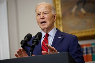 President Biden addressed the anti-Israel protests at college campuses across the country in remarks at the White House on May 2, 2024.