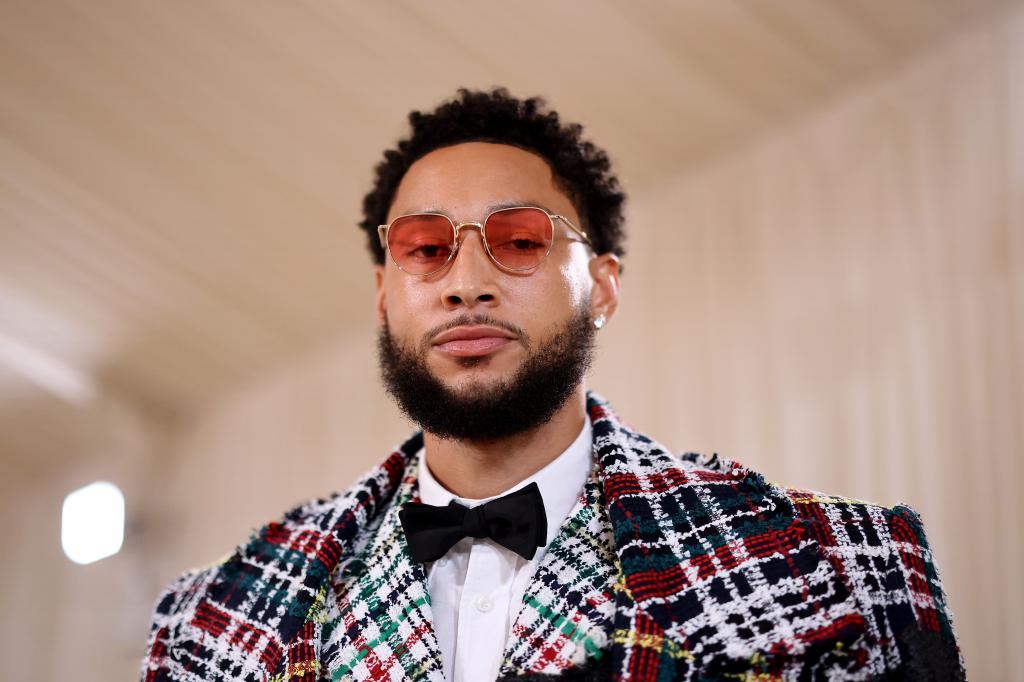 Ben Simmons attends The 2024 Met Gala Celebrating "Sleeping Beauties: Reawakening Fashion" at The Metropolitan Museum of Art on May 06, 2024 in New York City. 