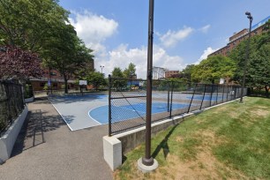 A teen girl and teen boy were both hit by gunfire around 4:30 p.m. at 430 54th Street in Far Rockaway after a bike-riding shooter wearing all black opened fire