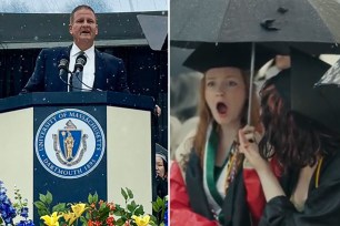 1,200 UMass Dartmouth grads were gifted $1,000 in cash at their commencement ceremony.