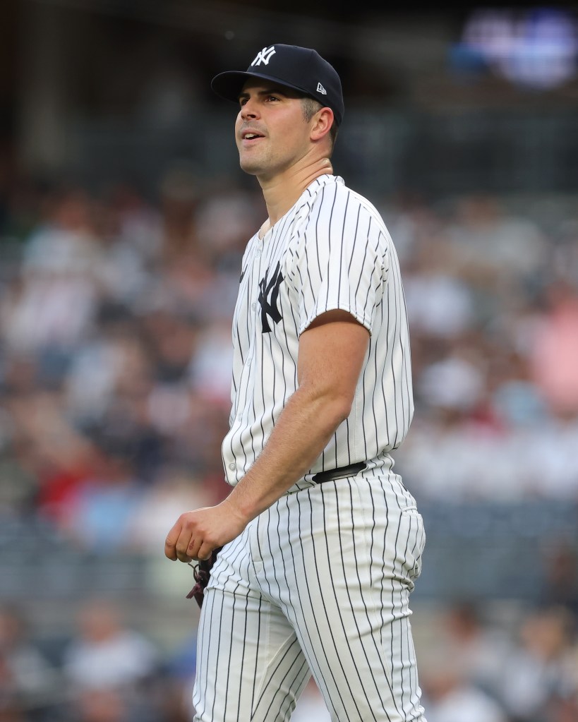 Carlos Rodon struck out six batters against his former team, the White Sox, on Sunday.