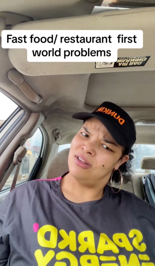 Keanna Hlavacek, who works for the coffee giant at an undisclosed location, has gone viral on TikTok after sharing what she hates about her drive-thru customers. 