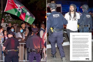 At least 300 members of the Professional Staff Congress of the City University of New York (PSC-CUNY) union called out sick as part of an "illegal" strike to support anti-Israel protesters who were arrested on campus.
