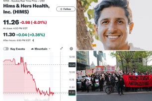 HIMS stock dropped 8% on Friday following CEO Andrew Dudum's comments about hiring student protesters.