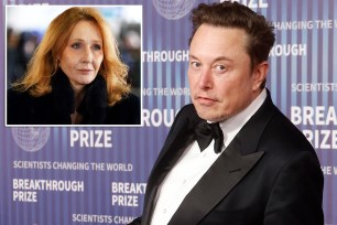 JK Rowling and Elon Musk