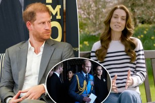 Prince Harry 'hit hard' by Kate Middleton cancer battle as she, William are 'going through hell'