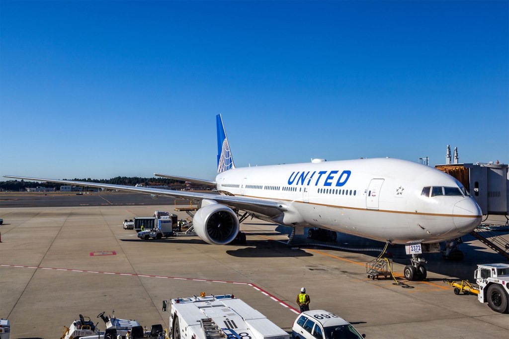 A large airplane on the tarmac, no one was injured in the incident, under investigation