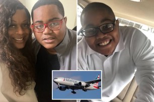 Melissa Arzu, of the Bronx, is suing American Airlines and demanding answers after her 14-year-old son, Kevin Greenidge, died on board a flight, with the allegedly faulty defibrillator that was used on him going missing.