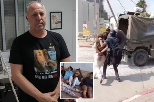 Shlomi Berger, the father of 19-year-old Agam Berger, said the harrowing video of her abduction with four other female Israeli soldiers should serve as a "wake up call to the world" to end the hostages' nightmare as they remain in Hamas captivity.