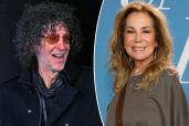 Howard Stern and Kathie Lee Gifford smiling