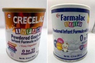 Crecelac and Farmalac-branded infant formula