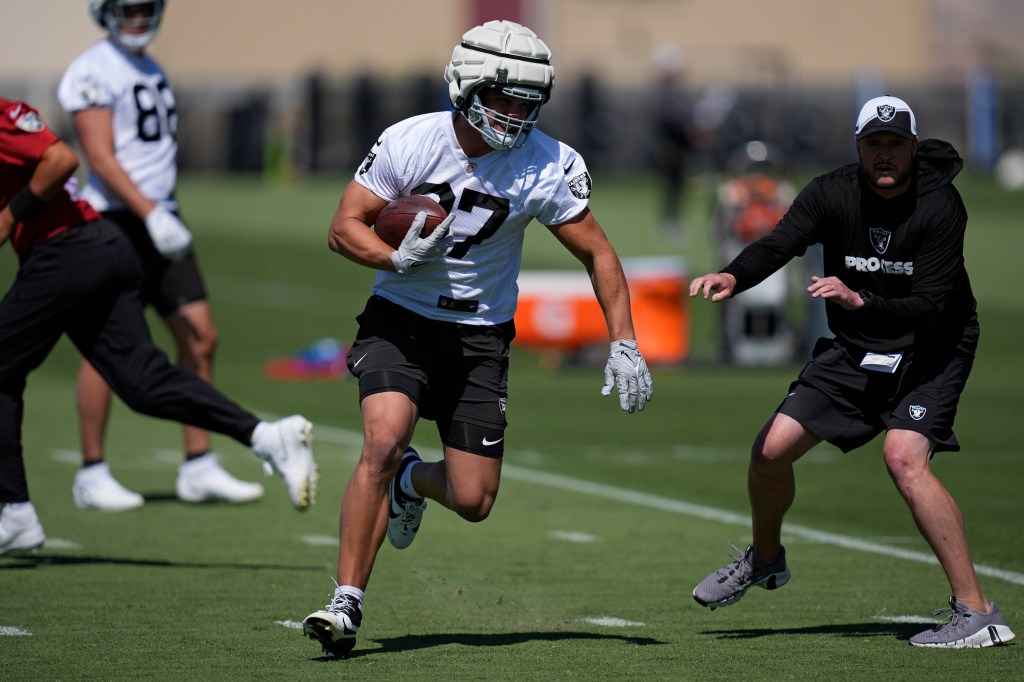 Mayer caught two touchdowns last season with the Raiders.