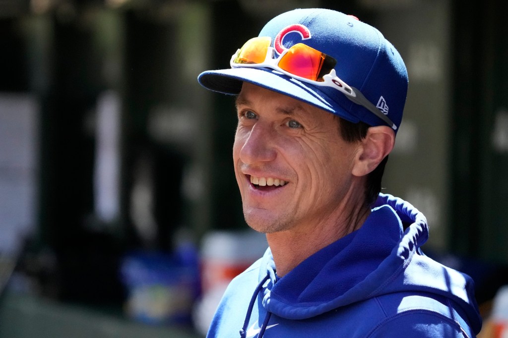 Cubs manager Craig Counsell