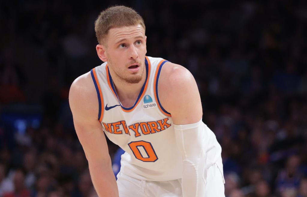Former Villanova star Donte DiVincenzo had the best year of his career in his first year with the Knicks. 