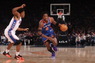 New York Knicks small forward OG Anunoby