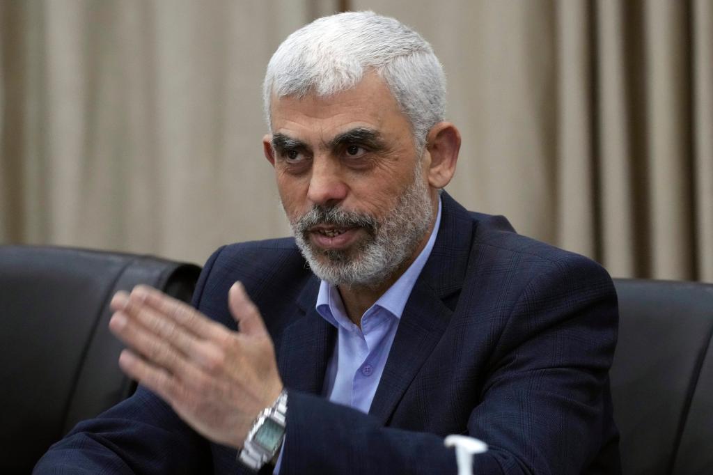 Yehia Sinwar, head of Hamas in Gaza