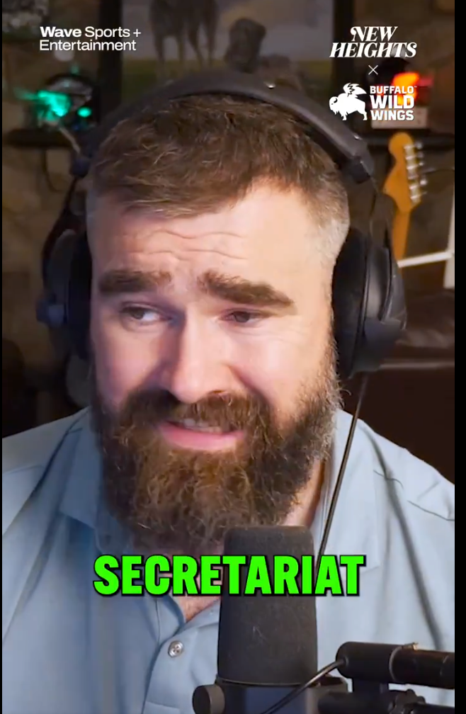 Jason Kelce thinks Secretariat is a cheat.