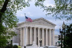 Supreme Court is seen on Capitol Hill in Washington, Thursday, April 25, 2024.