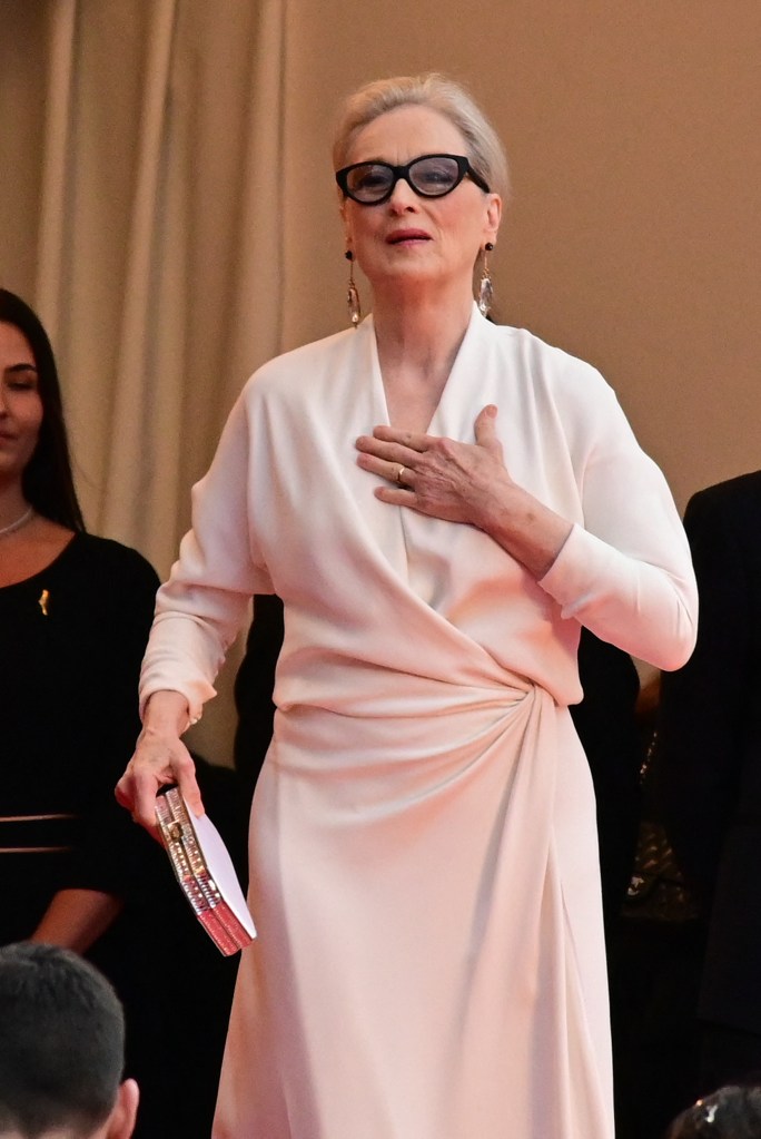Meryl Streep sighted at the open ceremony of Cannes Film Festival, France. 15 May 2024