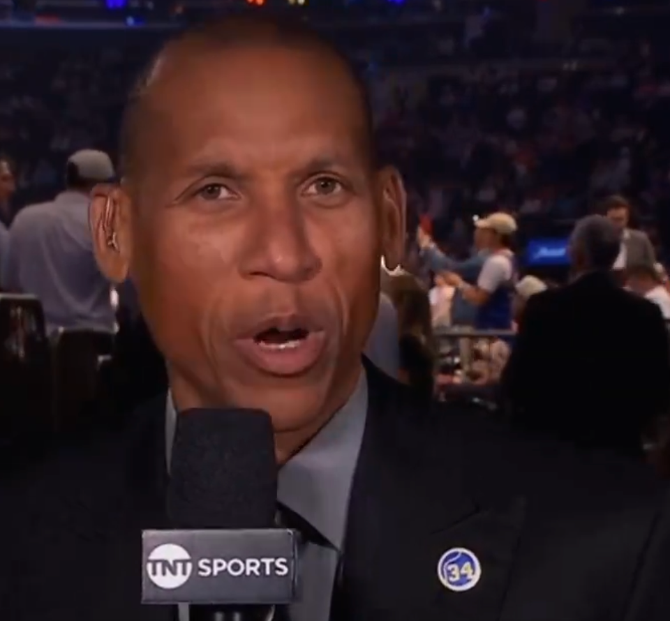 Reggie Miller was a focus of the broadcast.