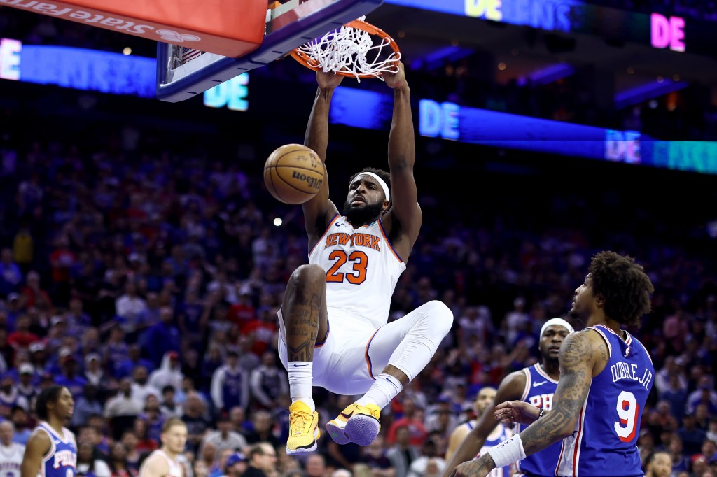 Mitchell Robinson was plagued by health issues all season.