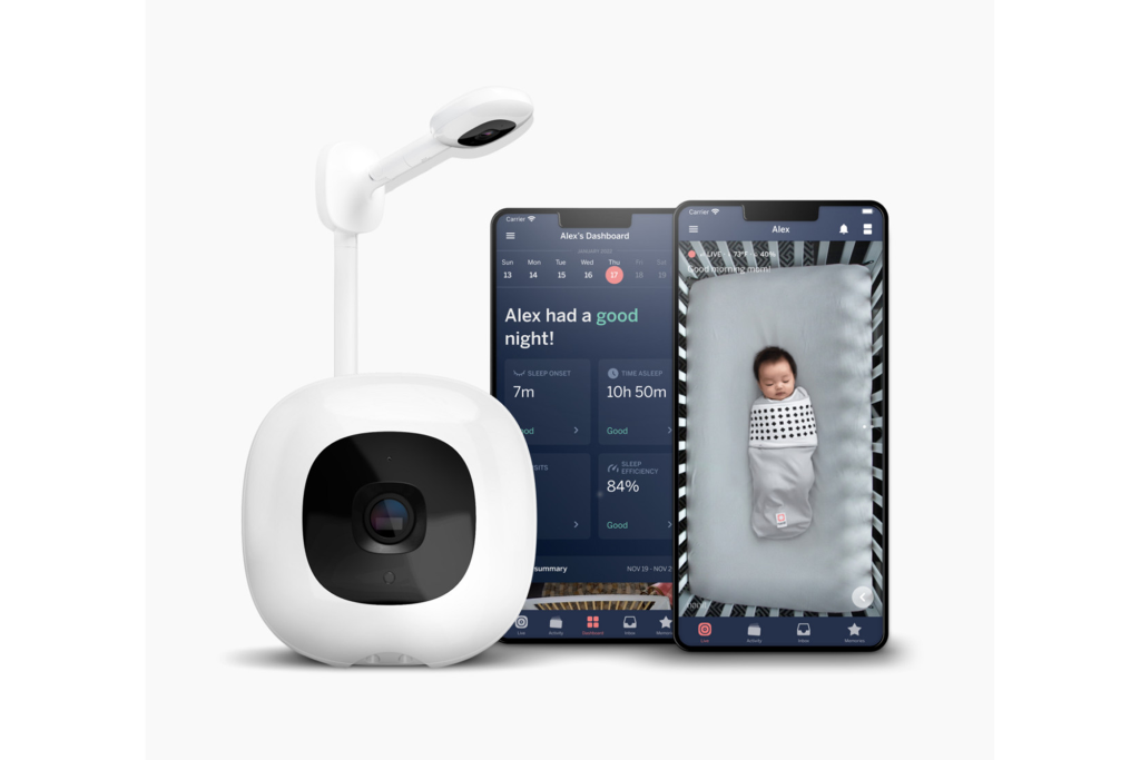Nanit Pro Smart Baby Monitor and Wall Mount