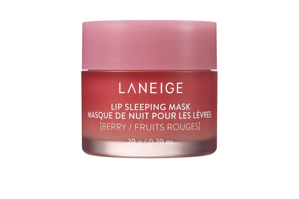 A Laneige lip sleeping mask.