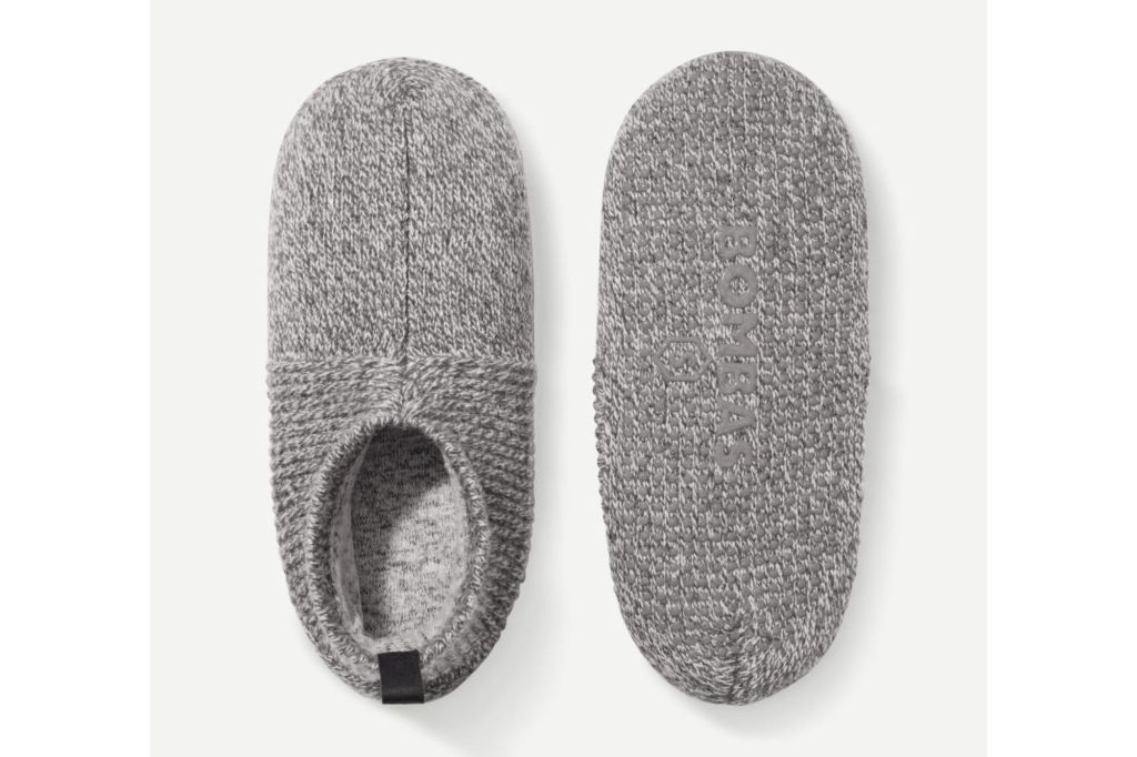 A pair of men's gripper socks.