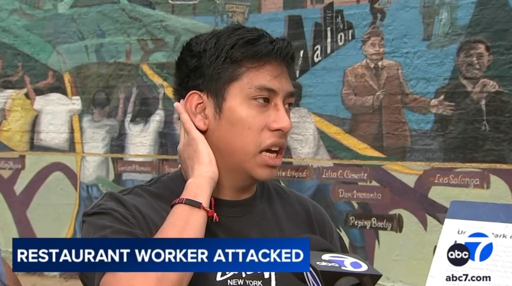 Kevin Oxlaj, a busser and host at Wokcano, was attacked by an irate customer after defending one of his coworkers earlier this week.
