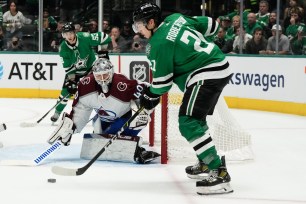 The Stars look to rebound in Game 2 against the Avalanche after an overtime loss in Game 1.